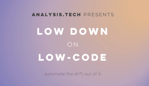 analysis.tech low-code research