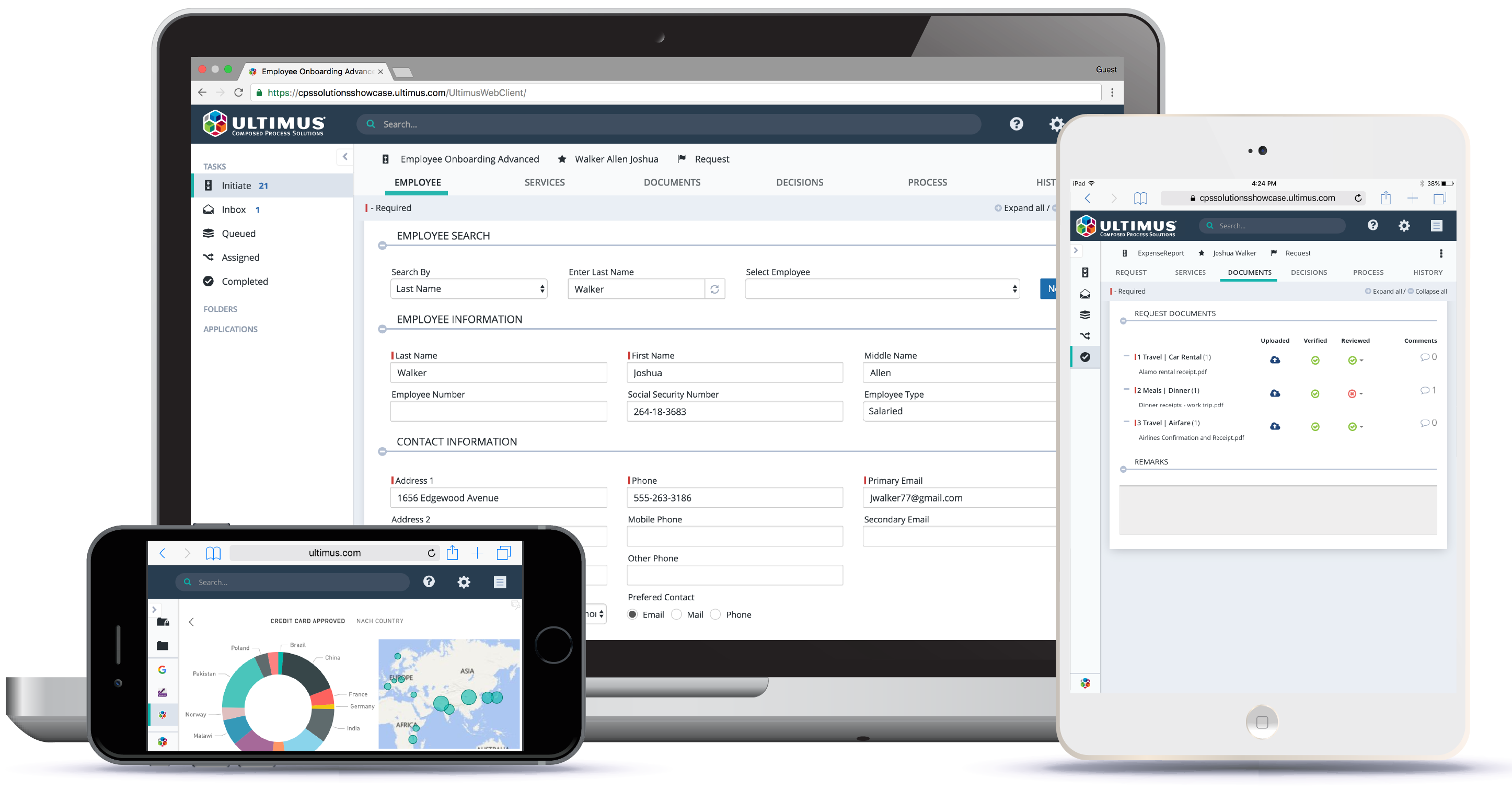 ultimus low code digital automation platform and bpm solutions