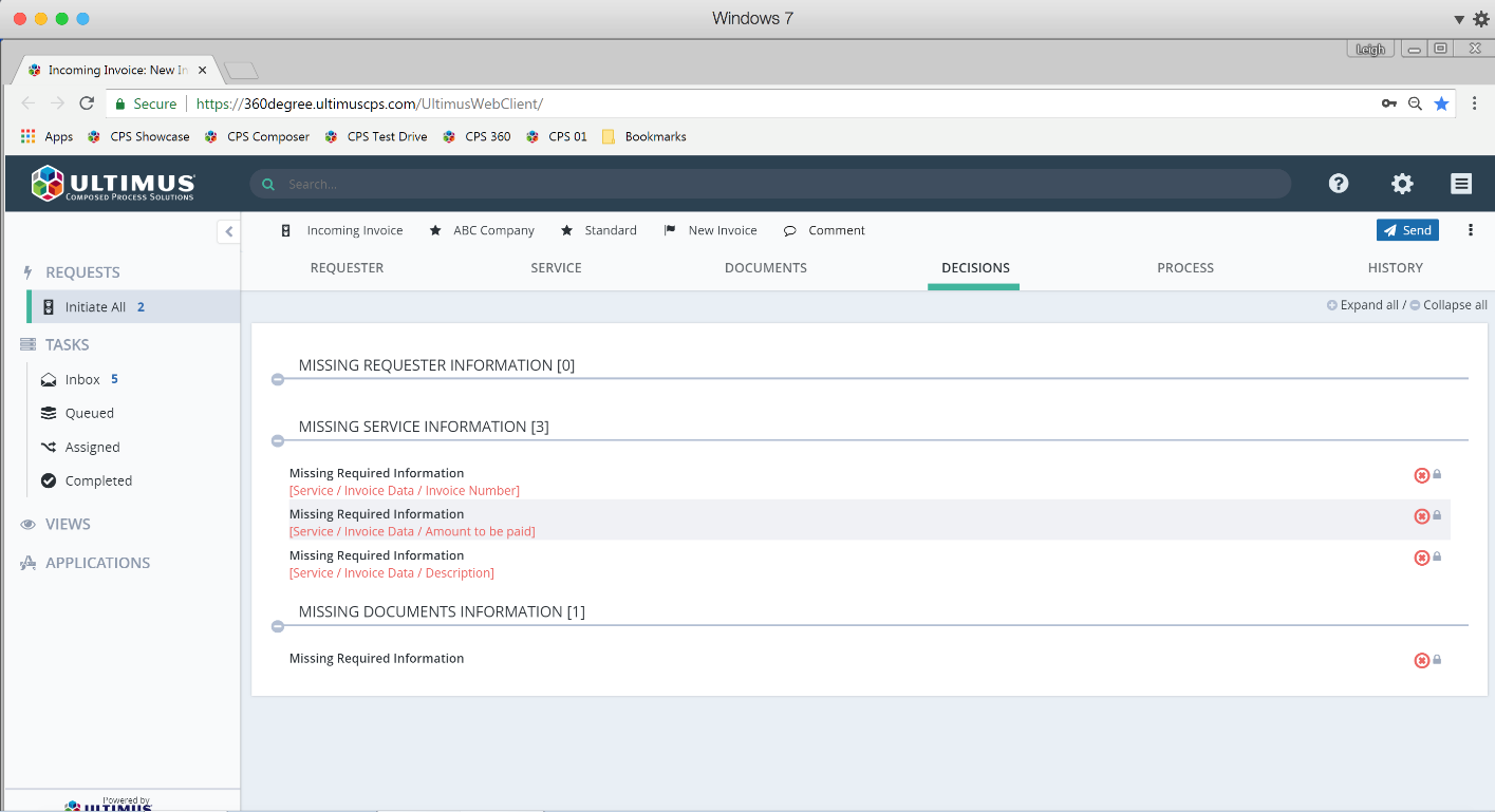 Built-in validations, policies, and business rules