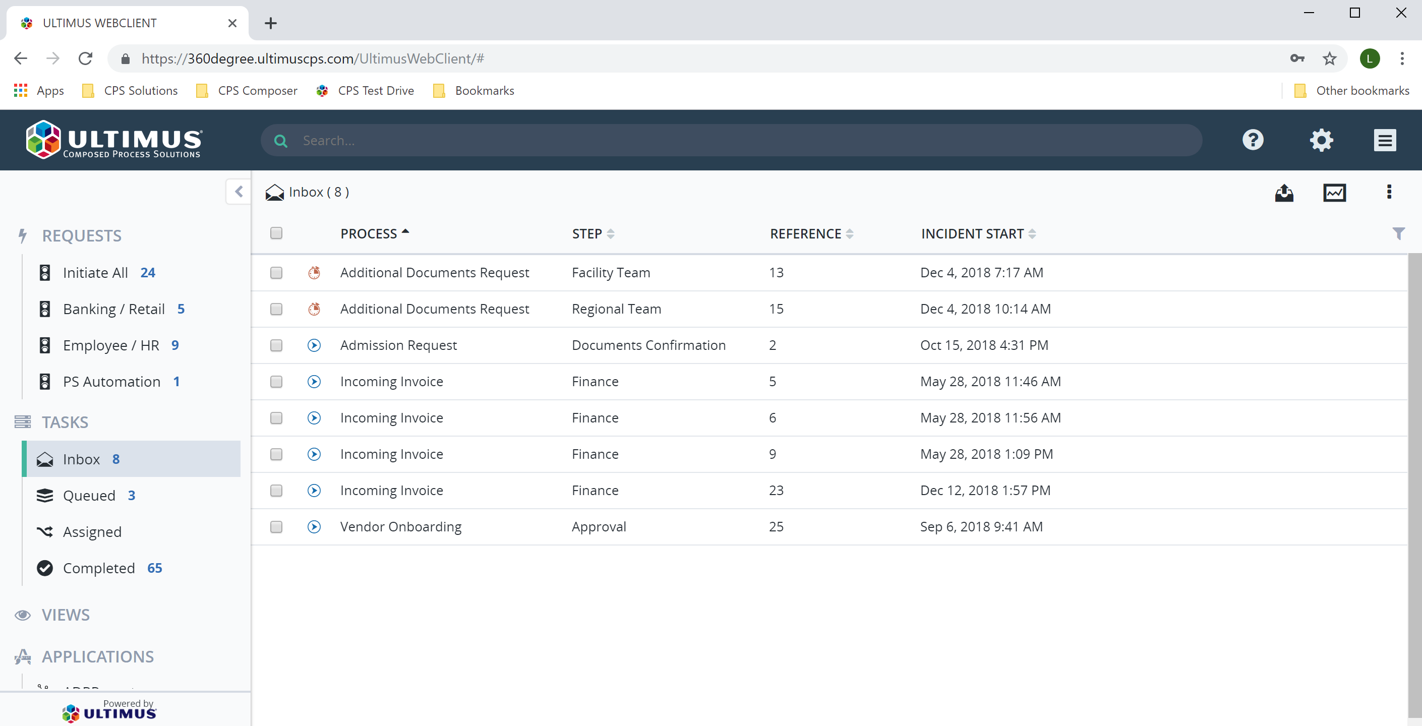 ADR unified inbox